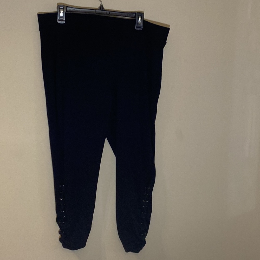 Torrid Legging with lace up legs